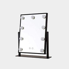 LBWARMB Trucco Specchio con luci Specchio per Il Trucco 360 e degrado da Tavolo Specchio cosmetico LED Trucco Illuminato con schermata Touch Screen per Il comò da Bagno