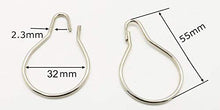 Ganci per Tende da Sole Esterno con Anelli a Caduta Ganci Acciaio per Telo Bianco Trasparente occhiellato retinato Moschettoni Acciaio Galvanizzato Gancio Tenda Doccia (Moschettoni cromati Set 5 pz)