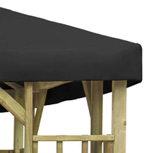 Goliraya Gazebo da Giardino Gazebo 4x3 m/3x3m Struttura in Legno Impermeabile Protezione UV Tenda Giardino Sagre Eventi Mercati Esterno Disponibile in Tanti Colori Diversi
