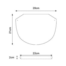 HEALLILY 2Pcs Visiera di Sicurezza Antispruzzo Visiera Protettiva Visiera Protettiva Protezione Antiappannamento Visiera per Cucina Esterna (Bianco)
