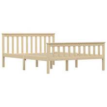 SKM Giroletto con 4 Cassetti in Legno Massello di Pino 140x200 cm (44.7kg)