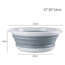 N / A Lavabo Pieghevole, lavabo Portatile, Realizzato con Materiali PP e TPR di Alta qualità, Resistente e Durevole, Adatto a più luoghi Come dormitori