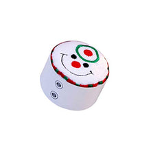UPKOCH 2 Pezzi di Asciugamani di Natale a Forma di Torta Morbido Creativo Telo da Bagno Asciugamano Asciugamano Forniture per Feste Regalo di Natale per Bambini Amici di Famiglia