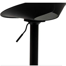 Sedia da Disegno con Schienale,Sgabello Girevole A Riposo del Piede Regolabile,Multi-Sedia da Ufficio Scopo,Pp Cushion per Home Bar Kitchen Shop - Bianco Nero