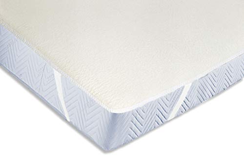ZOLLNER coprimaterasso con Elastico, 180x200, 100% Cotone, in Altre Misure