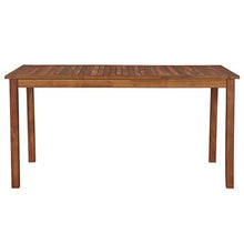 SKM Tavolo da Giardino 150x90x74 cm in Massello di Acacia