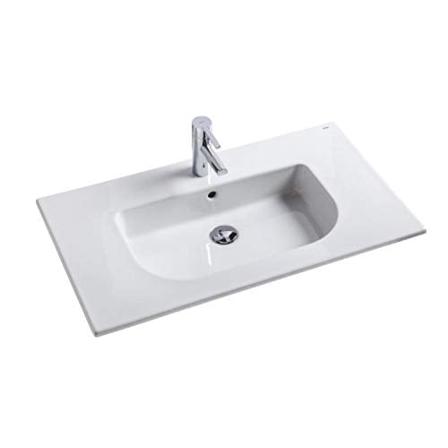 Gala Lavabo su mobile, collezione Mid, 81 x 46 x 14,7 cm, colore bianco (riferimento: 4006501)