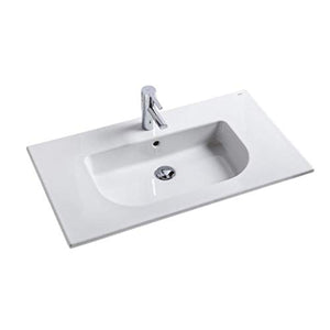 Gala Lavabo su mobile, collezione Mid, 81 x 46 x 14,7 cm, colore bianco (riferimento: 4006501)