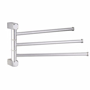 MBYW Portasciugamani Moderno e Minimalista Alto carico Portasciugamani Elegante da Bagno Mensola portaoggetti Portasciugamani Girevole, a Parete, Mobile, ripiano per Bagno, 31 * 16 cm
