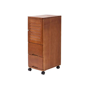 Armadio laterale stretto, armadio con cucitura armadio laterale armadio in legno massello Porta aperta e cassettiera armadio a clip cucina soggiorno camera da letto letto armadio stretto salva spazio