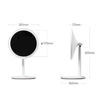 HUIO Specchio Cosmetico IngranditoreLuce per Specchio da Trucco Daylight HD Lampada da Specchio A LED con Rotazione di 60 ° RegolabileLeggero