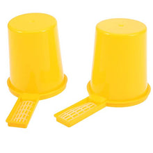 MAGT Bee Feeder 2pcs Apicoltura Honey Entrance Water Drinker Bee Feeder Bottle Set Bowl Tool
