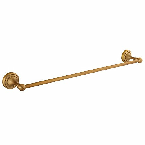 MBYW Portasciugamani Alto carico Portasciugamani da Bagno Porta Asciugamani, da Parete, in Stile retrò Europeo, Porta Asciugamani Singolo, Trattamento Superficie Spazzolata, 40 * 9 cm