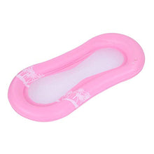 Gototop - Sedia a sdraio gonfiabile, alla moda, per piscina, letto ad aria compressa, pieghevole, per piscine e B, carico massimo 100 kg, colore: rosa