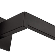 Melairy Portasciugamani da Parete Portasalviette Senza Foratura Acciaio Inox Autoadesivo Nero Bagno da Porta Asciugamano Accessori Per Il Bagno