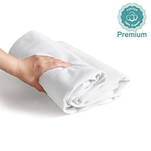 Bedecor Impermeabile Coprimaterasso Matrimoniale in Flanella di Tessuto Spugna 160x200, 100% Cotone Proteggi Materasso, Silenzioso, Traspirante