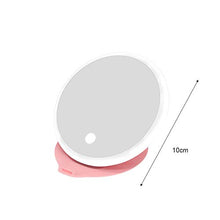LED Specchio cosmetico ad Angolo Regolabile Touch Button Design di Ricarica Illuminazione dell'anello a 360 ° Specchio LED Leggero e conveniente