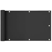 UISEBRT - Copertura per balcone in PVC, protezione per la privacy, per il balcone o per la recinzione del giardino, protezione dal vento e dal sole, impermeabile