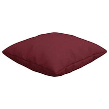 Buyounger Cuscini Decorativi 4 pz Rosso Vino 50x50 cm in Tessuto