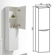 Mobile da bagno SMILE 800 - giglio bianco - Senza specchio, Senza colonna sospesa, Senza colonna sospesa