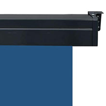 vidaXL Tenda laterale da balcone blu 170x250 cm