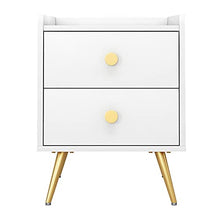 FEANG Nordico Luce del Comodino di Lusso di Lusso Moderno Piccolo Appartamento per Camera da Letto Semplice Cabinet Comodino Mini Armadio (Bianco)