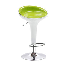 ZHJING Seggiola da Bar Sgabelli da Bar Caffetteria Sgabello da Bar Sgabello da Bar Regolabile Altezza Regolabile Balcone (Color : Green)