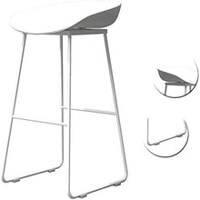 Sgabelli Nordico Sgabelli Da Bar, Poggiapiedi Senza Braccioli Della Sedia Del Pub Della Cucina Della Prima Colazione, Sgabelli Casuali Del Metallo Di Arte Del Ferro Alto, Contro Altezza 65/70/75 Cm
