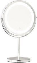 Sichler Beauty Specchio: Specchio cosmetico a LED, 2 superfici a Specchio, Pacco Batteria, Ingrandimento 3X / 7X (Specchio con Luce)