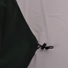 YJFENG Copertura Mobili Giardino, All'aperto Sedia da Tavolo Coperture Impermeabili, Oxford 600x300D Rettangolo con Coulisse con Alette, per Mobili Componibili (Color : Green, Size : 120x100x80cm)