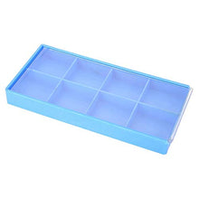 Guarda i Risultati Contenitore di plastica, Scatola di immagazzinaggio per espositore, 8 Griglie Anello portautensili per orecchino