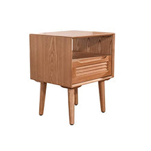 GXT WGZ- Comodino Camera Locker, Camera da Letto Comodino, Soggiorno Locker, Living Room Divano Fianco del Mobile (Color : Wood Color)