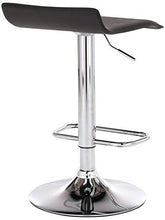 CLP Sgabello Bar Dyn Imbottito in Similpelle I Sedia Bancone Regolabile 60-78 CM I Sgabello Alto Girevole 360°, Colore:Marrone