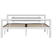 SKM Giroletto Bianco e nero in Metallo 140x200 cm