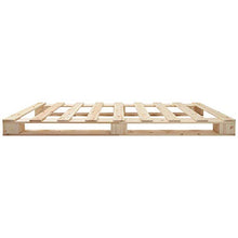 belupai Telaio letto in legno di alta qualità con supporto a lamelle, in legno naturale, 90 x 200 cm
