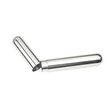 XZJJZ 1 PC Scatola portaoggetti per sigari da Viaggio in Acciaio Inossidabile Specchio Squisito Tubo per sigari Singolo Accessori per Fumatori Portatili Regalo