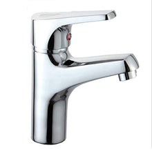Rubinetto del Lavandino del Bagno, Rubinetto del Bagno Singolo Cromato con Tubo di Alimentazione, Lavabo in Rame Senza Piombo per Bar, Pre-Cucina, Lavabo, Famiglia