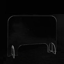 BIN Acrilico Trasparente Reception Area dello Schermo starnuto per Desk Negozi Guardia Alimentari Controscudo igienica Protettiva Portatile Schermo starnuto per Saloni di Bellezza
