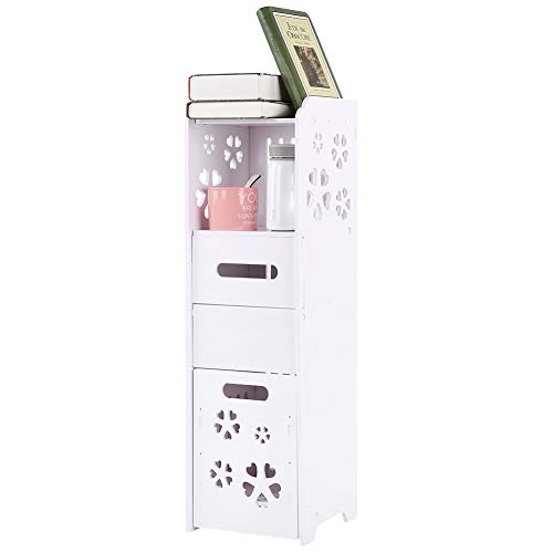 Armadietto da toilette Armadietto da pavimento in legno per mensola da bagno, armadietto da bagno, soggiorno per WC nel corridoio d'ingresso