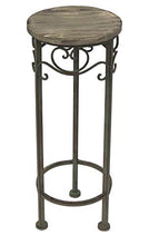 DanDiBo Sgabello Fiori Malaga 11135 Porta Fiori 64 cm Colonna Fiori Tavolinetto-Comodino Rotondo
