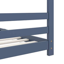 FAMIROSA Giroletto per Bambini Grigio in Massello di Pino 90x200 cm-9615