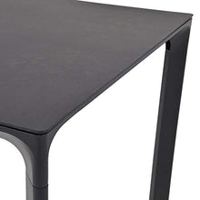 Gartentraum Tavolo da Esterno con Piano in Ceramica - Quadrato - Tavolo Venu