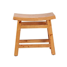 HYYDP Bagno Sgabello Sgabelli da Doccia/Vasca Sgabello da Doccia in Legno Sgabello in Legno Cambia Scarpe Sgabello Be Applicable Compatible for Anziani/disabili Antiscivolo Sgabello da Doccia curv