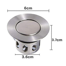 TIAS 42 Maniglia a Ribalta Piletta per Lavabo Piletta per Lavabo Piletta Ricambio Ottone Metallo Decorazione per Bagno Piletta per Lavabo