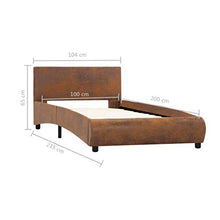 SKM Giroletto Marrone in Similpelle 100x200 cm
