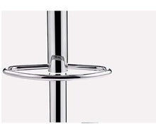 Disegno Spa Bar Sgabello,Alto-Tavolo E Sedia da Bar Chrome Finish Lucidati,Sgabello da Lavoro,Sedia Gireggiata,Sgabello Ufficio,Altezza Regolabile A 360 Gradi Rotabile
