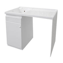 Bagno Italia Lavapanni lavatoio con portalavatrice Copri Lavatrice per Esterno in ABS I