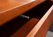 BUENO #3004 Cassettiera in legno di acacia - laccato/miele 96x50x90