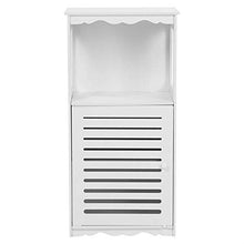CHHD Armadietti da Pavimento, Legno, plastica, armadietto Stretto, Armadio ad Angolo Indipendente, Elegante scaffale portaoggetti per Bagno, scaffale con 3 componenti di stoccaggio e AR