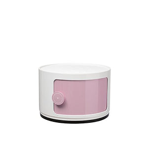 UMCCY Semplice plastica Libera Combinazione Locker con la Porta della Camera da Letto per Bambini al Posto Letto Armadi Armadio Snack Toy armadietto, 1, Uno Strato di Rosa